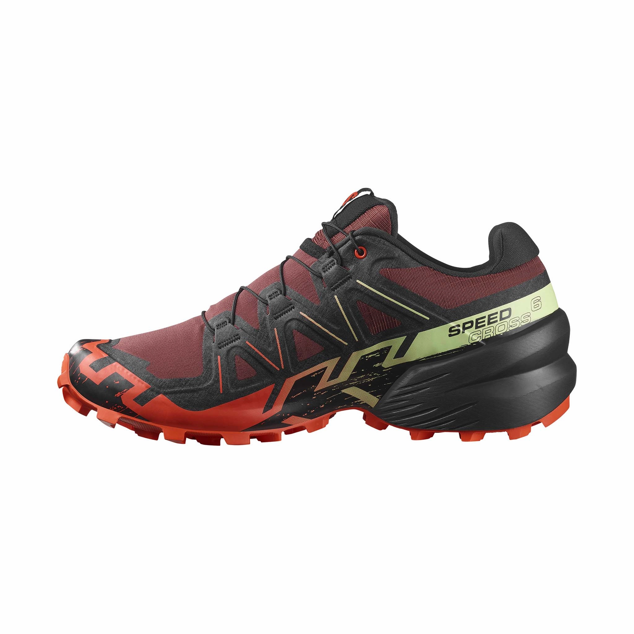 Spikes Or Trail Shoes For Cross Country Salomon | Men's Speedcross 6 Running Shoes - Rum Raisin