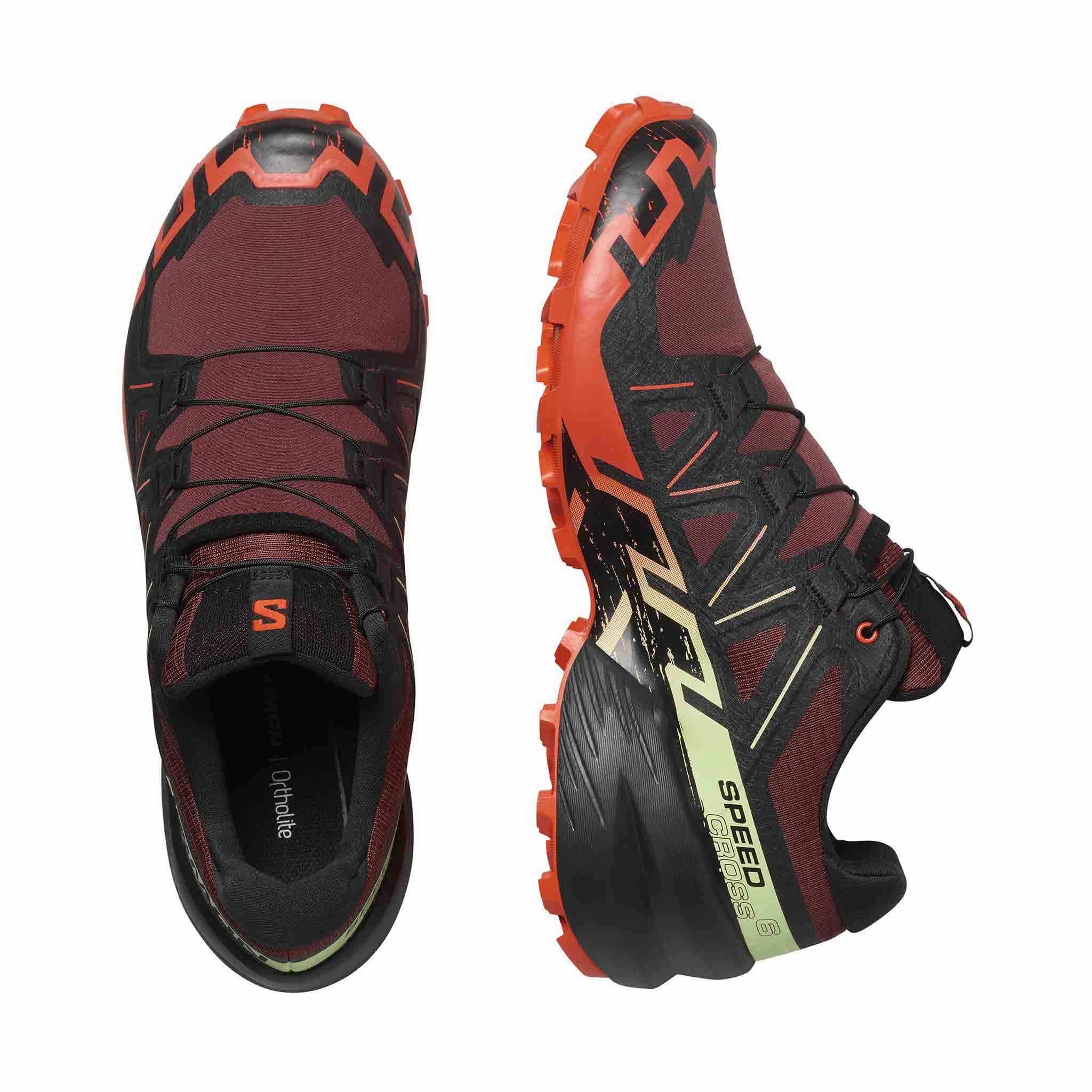 Salomon | Men's Speedcross 6 Running Shoes - Rum Raisin Hiking Trails Shoes