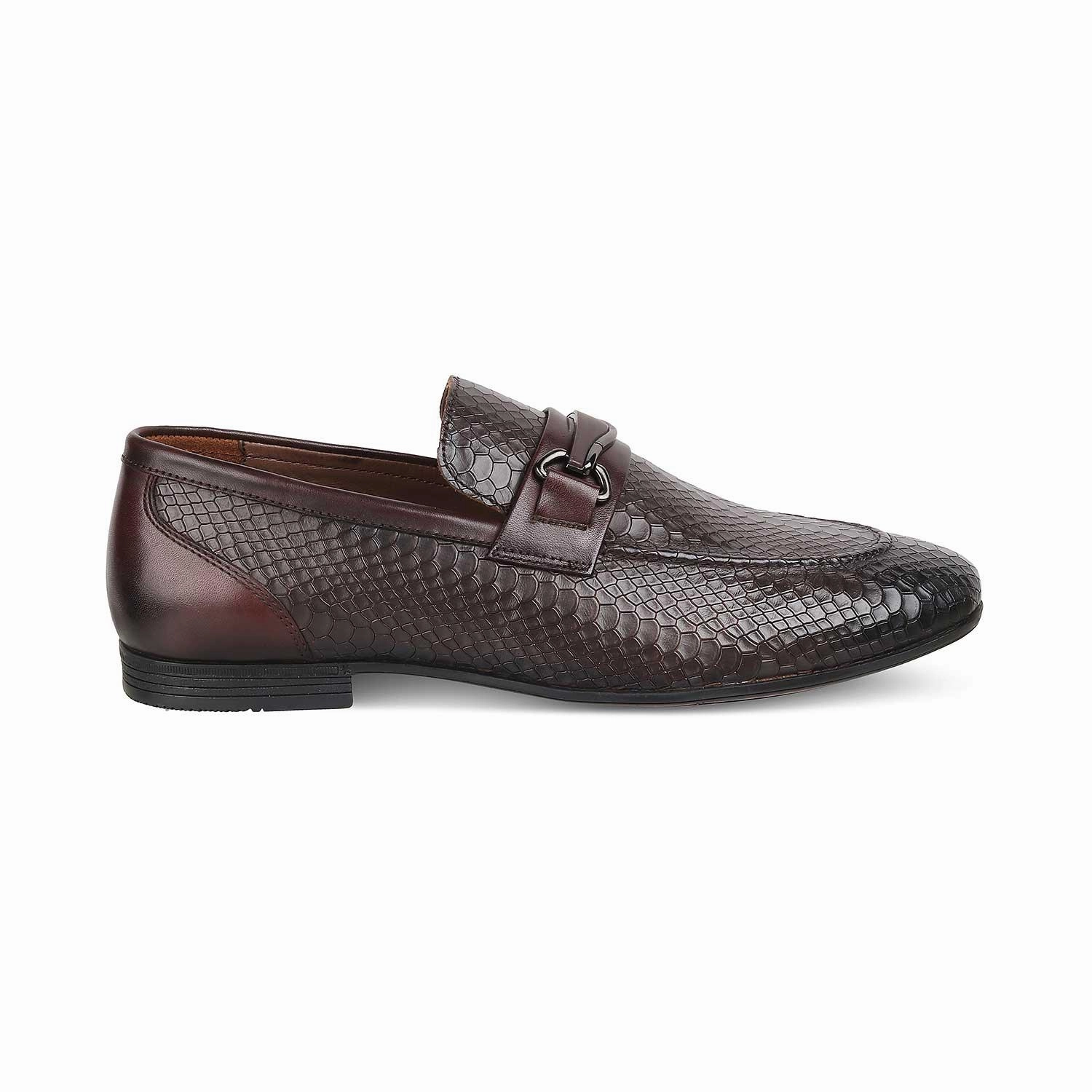 Loafers Summer The Rytom Brown Men's Leather Loafers Tresmode