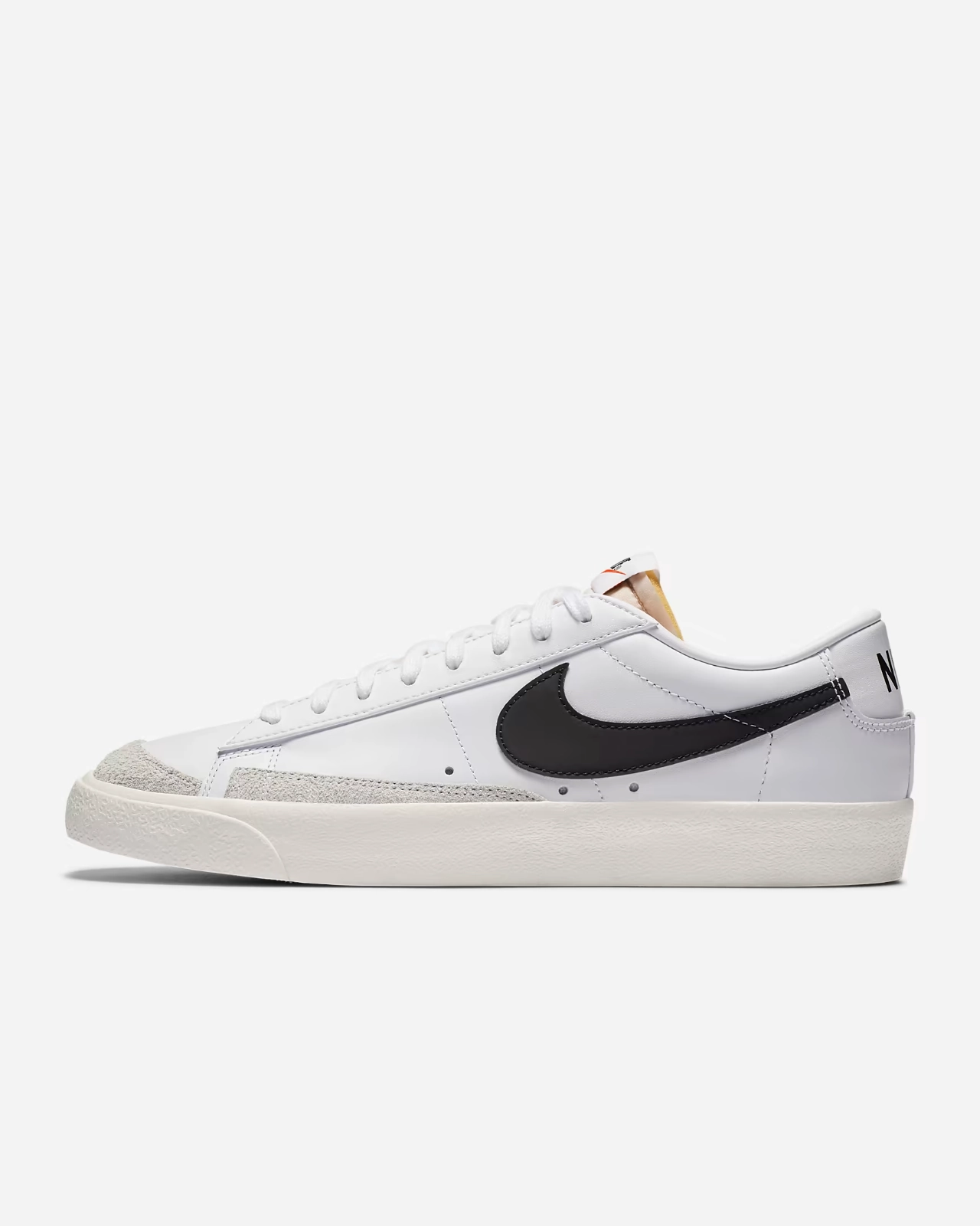 Nike Blazer Low '77 Vintage DA6364-101 Sneaker Men White Leather Lifestyle Shoes Deku Nike Shoes