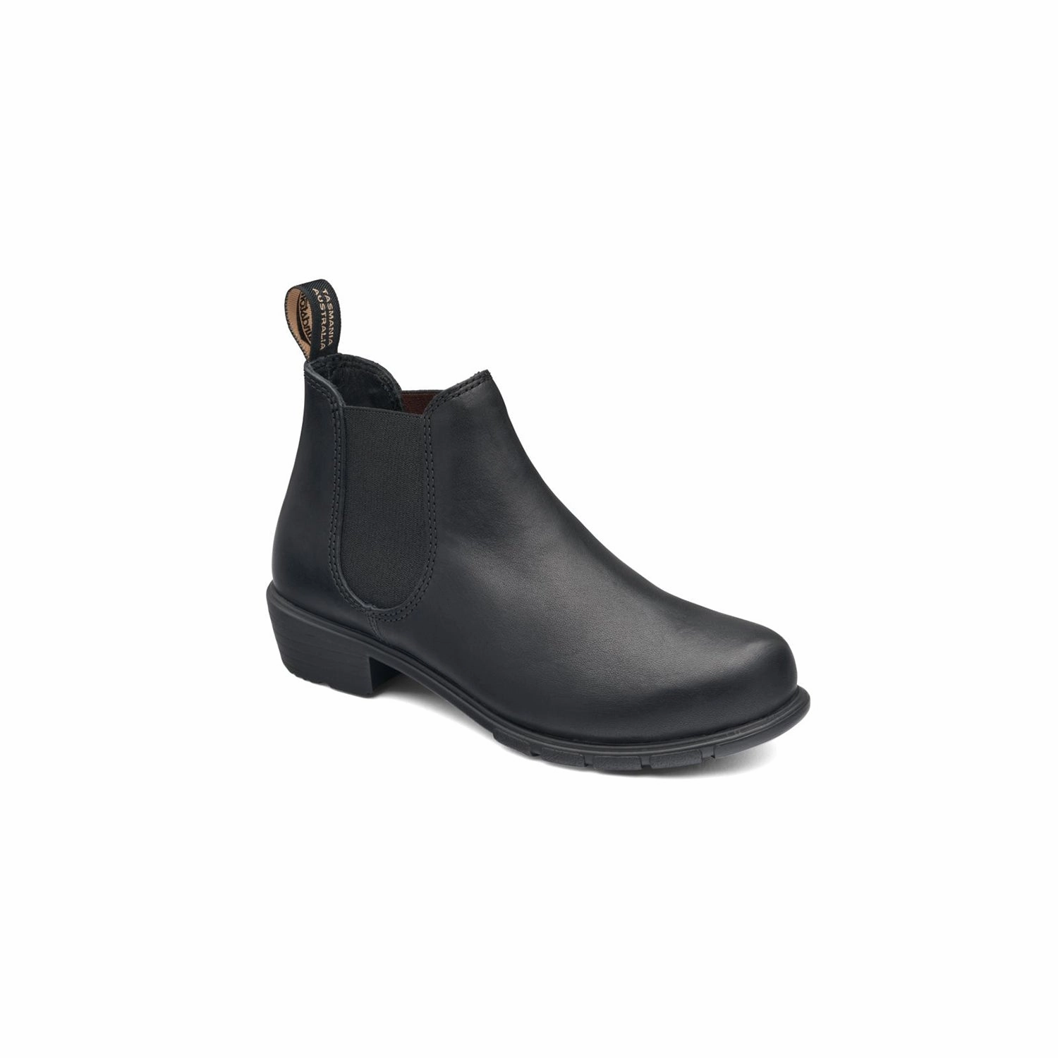 Feminine Chelsea Boots 2068 Women's  Low Heel Black