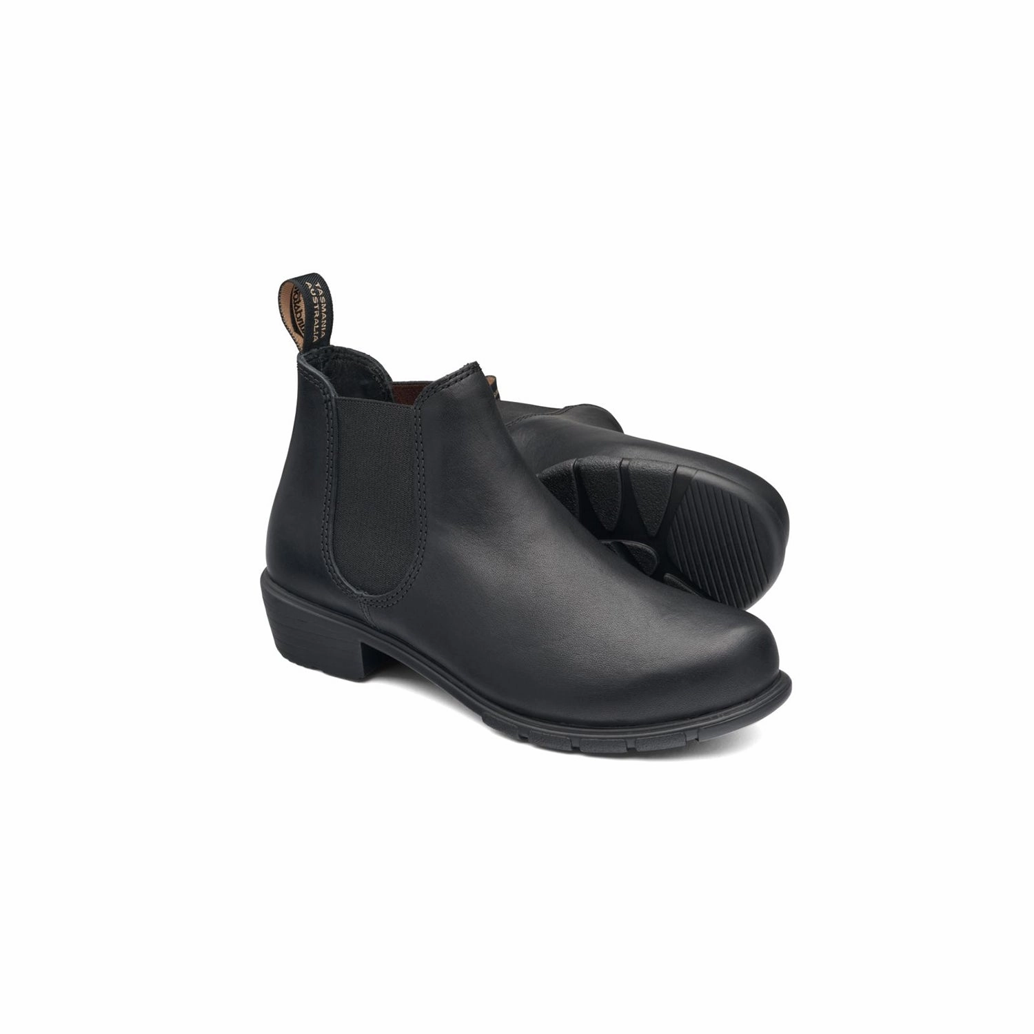 Classic Chelsea Boots 2068 Women's  Low Heel Black