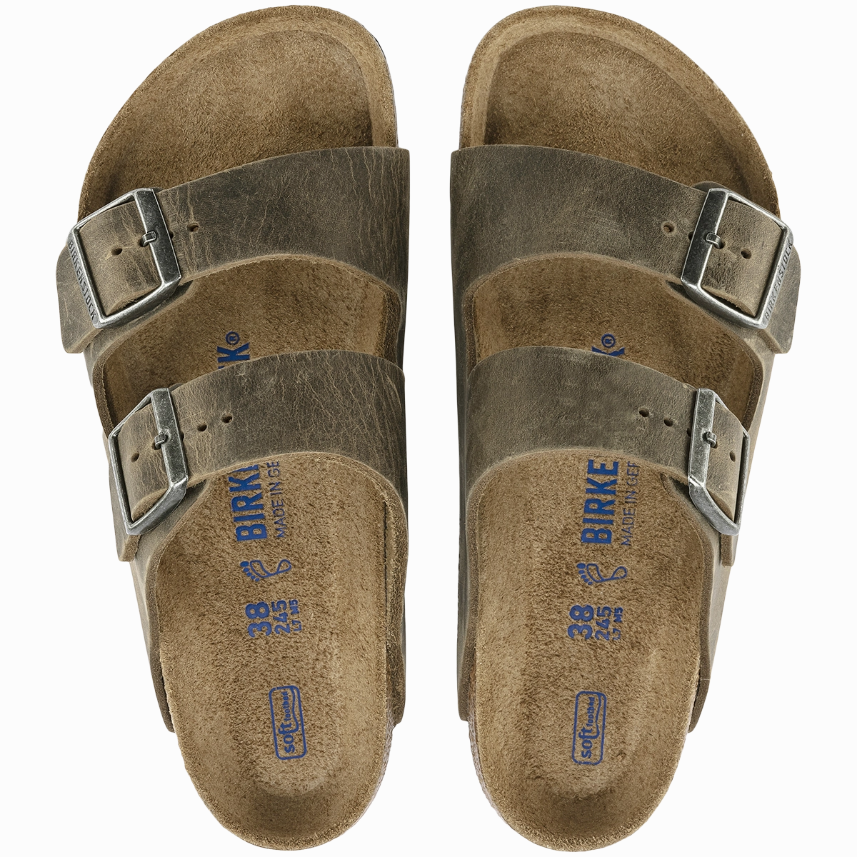 Jbu Sandals Men's Arizona Soft Footbed