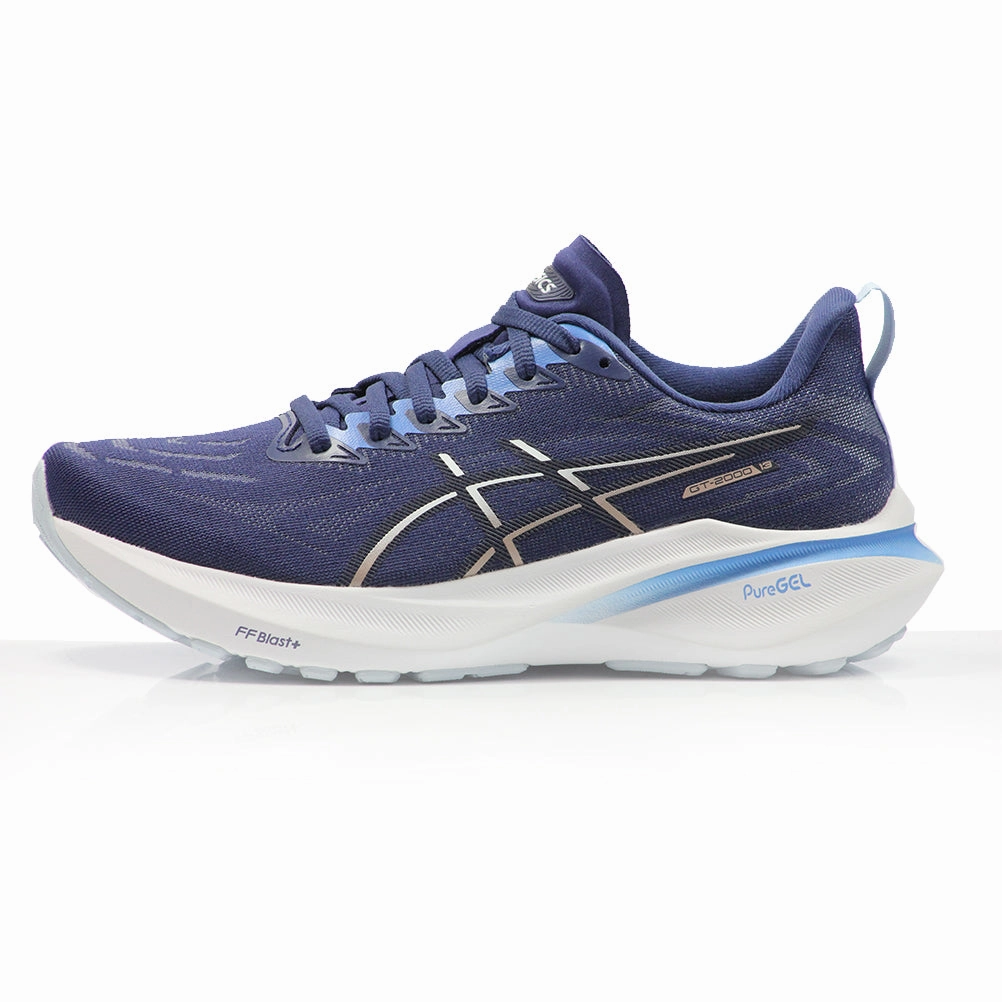Asic Shoes For Nurses Asics GT-2000 v13 Women's Running Shoe - Indigo Blue/Carrier Grey