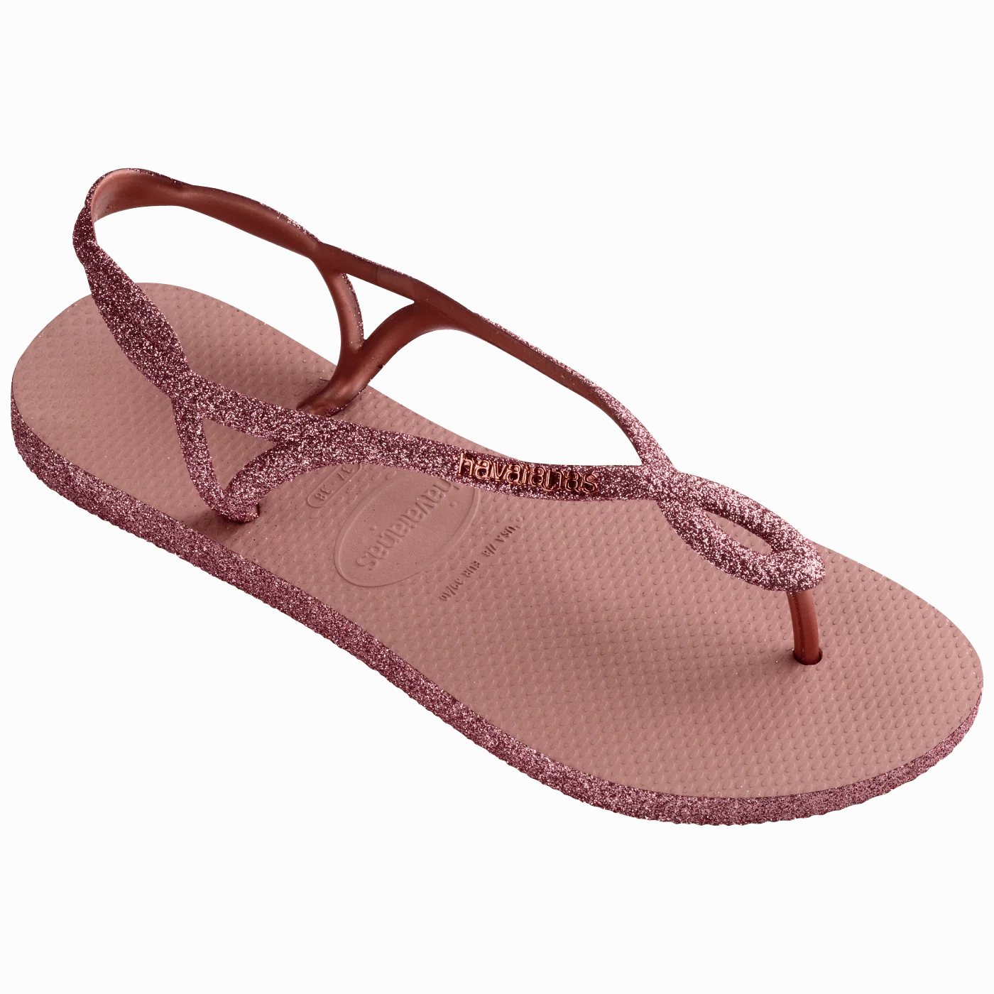 Luna Sandals HAVAIANAS LUNA SPARKLE - CROCUS ROSE