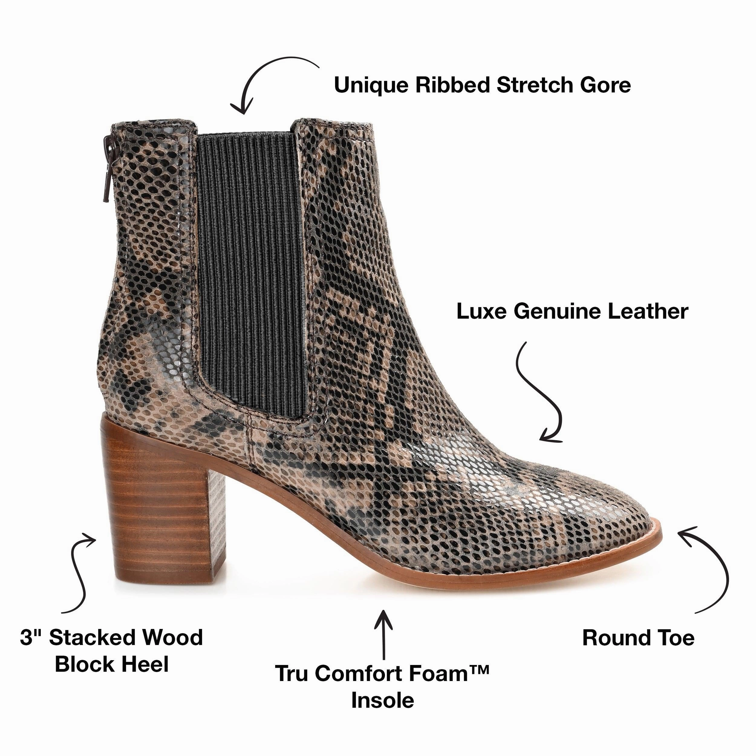 Atlas Leather Chelsea Boots TAZLYN - FINAL SALE (NO EXCHANGES)