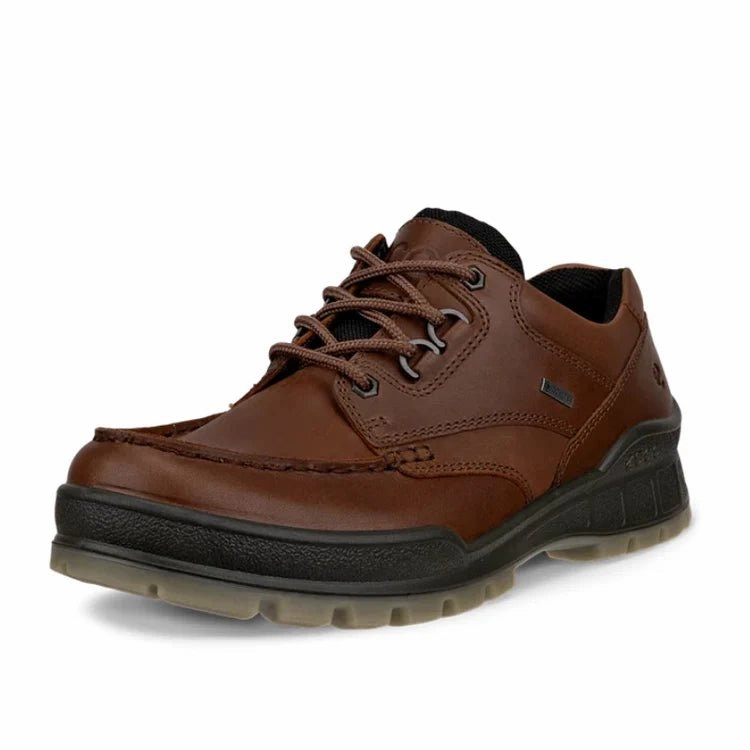 Ecco Men's Track 25 Moc GTX Shoe - Bison/Bison Oxford Canvas