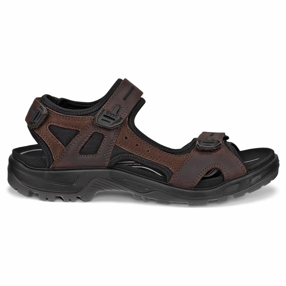 Sandals Royal Resort Reviews Ecco Yucatan Mocha Nubuck Sport Sandal (Men's)