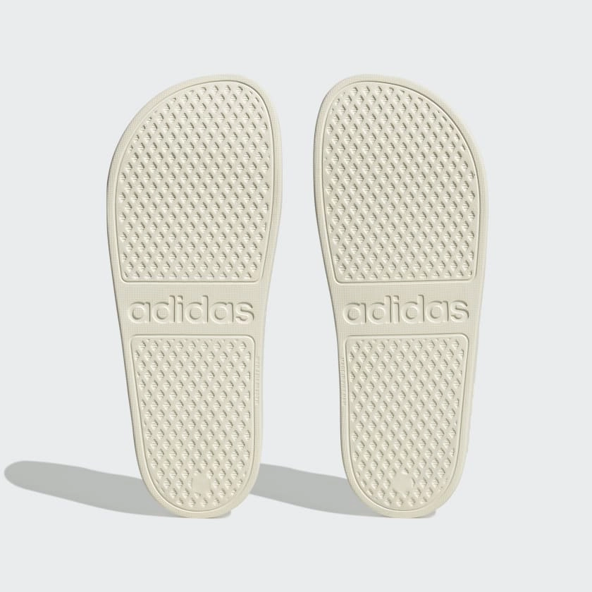 Com Slippers Adidas Unisex Adilette Aqua White Slides