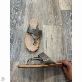 Sandals Flip Flops By Sorel In Brown, Size: 7 Non Sweaty Flip Flops