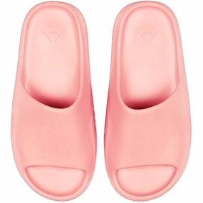 Kappa Authentic Plume 1 Slides - Pink Sonic House Slippers