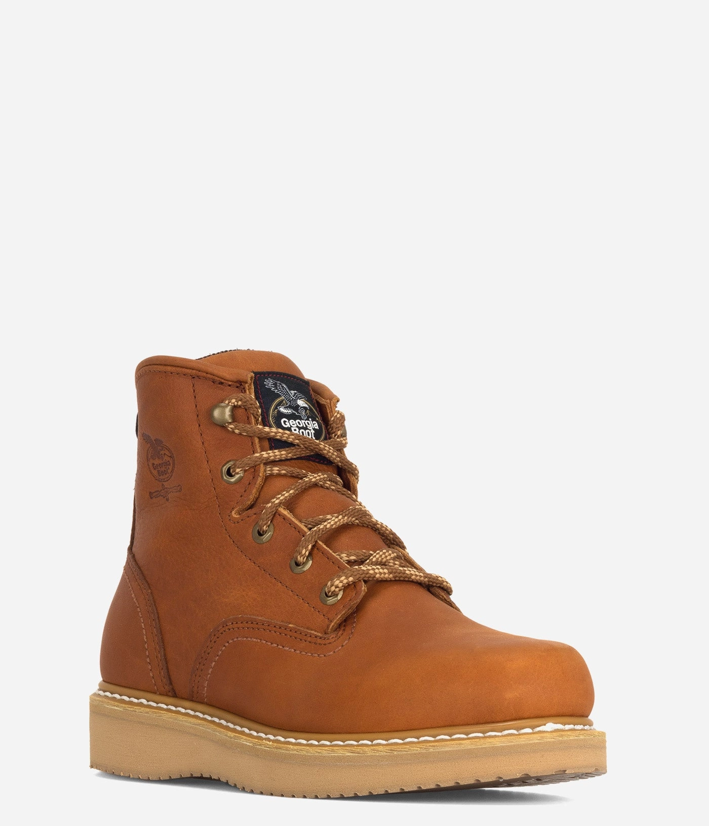 Georgia Boot Wedge Safety Toe Work Boot - Men Cleaners For Boots