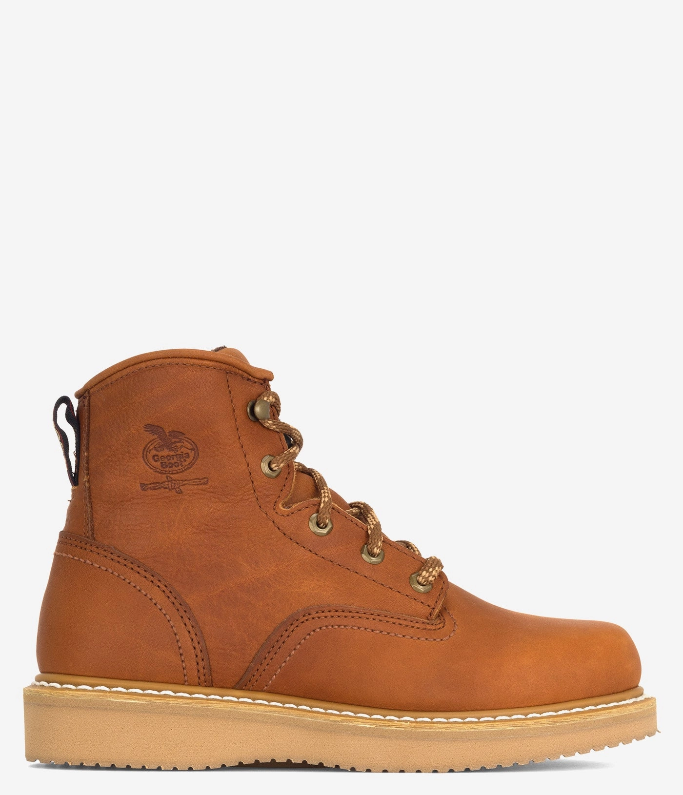 Wing Lineman Boots Georgia Boot Wedge Safety Toe Work Boot - Men