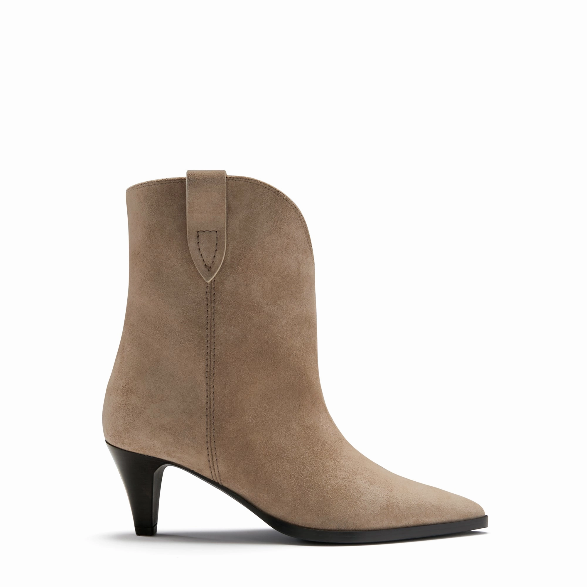Vendme Louane taupe suede boots Stretch Leather Boots