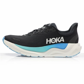 Hoka One One Arahi 8 Men's Running Shoe - Black/Skyward Blue Best Running Shoes For High Instep
