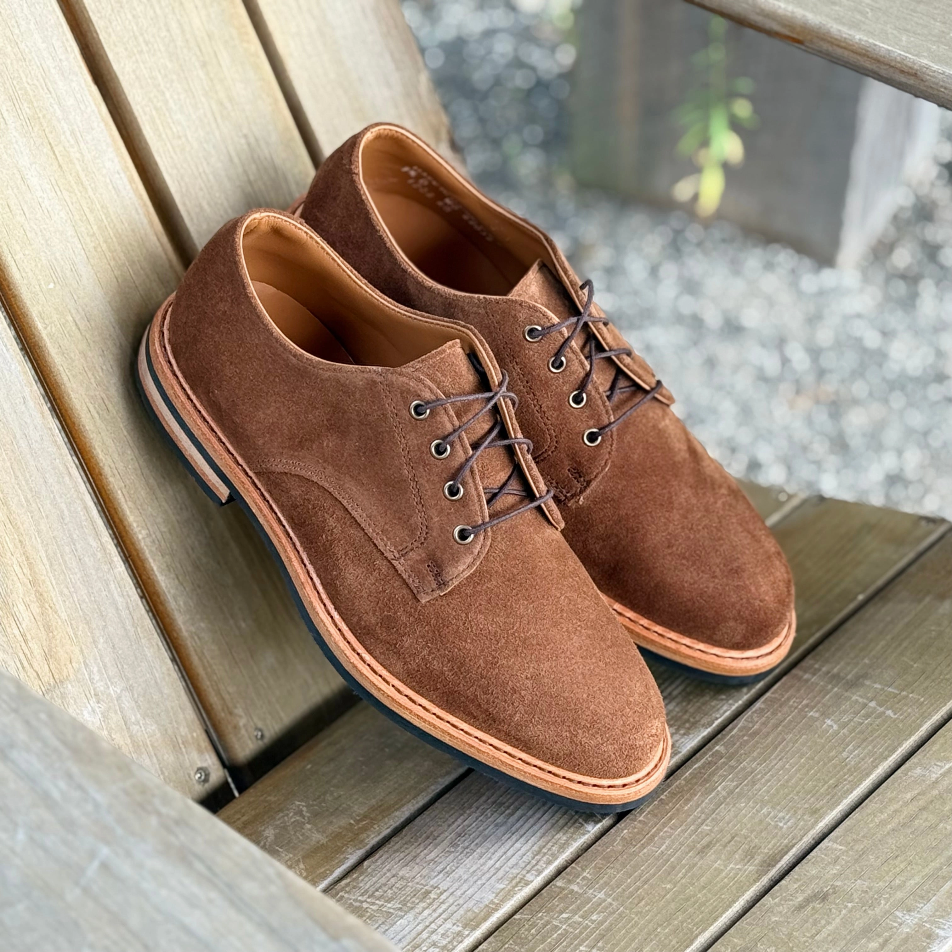 Lace Up Cycling Road Shoes Camden Derby - Snuff