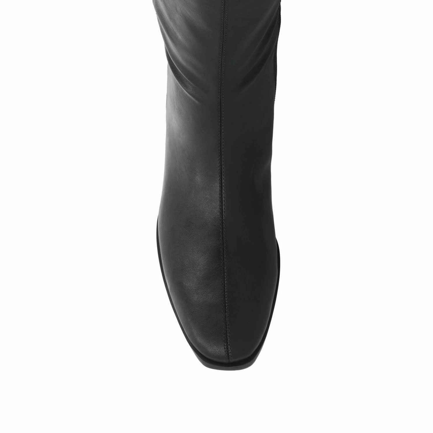 DEVRI KNEE HIGH BOOTS IN VEGAN LEATHER Best Knee High Boots For Plus Size