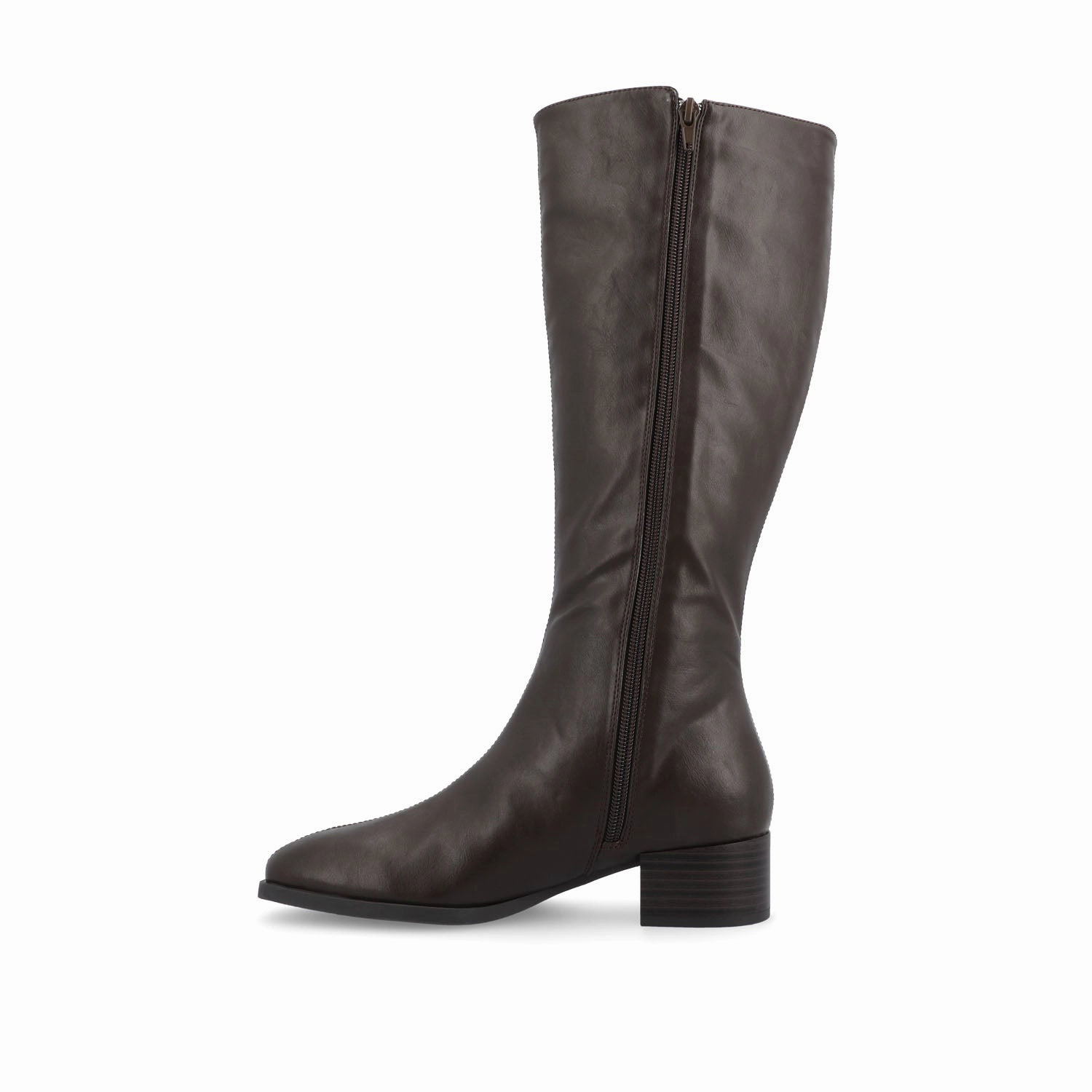 DEVRI KNEE HIGH BOOTS IN VEGAN LEATHER The Most Comfortable Knee High Boots