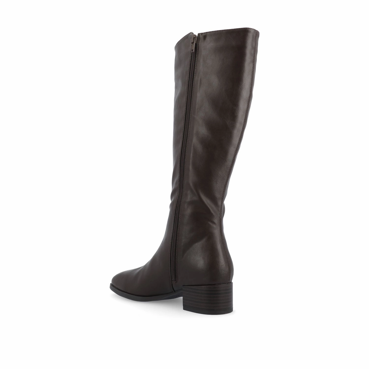Stiff Knee High Boots DEVRI KNEE HIGH BOOTS IN VEGAN LEATHER