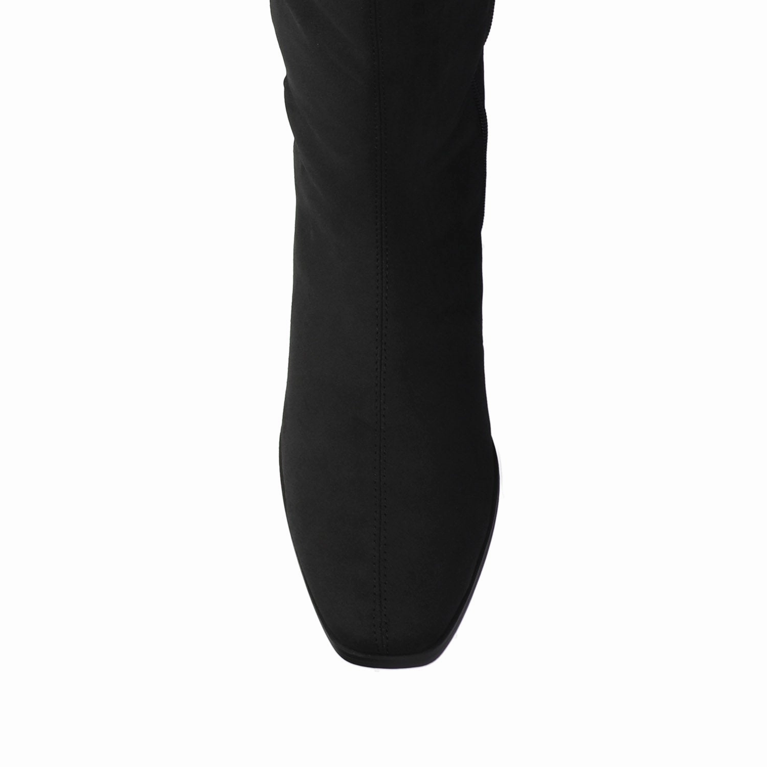 DEVRI KNEE HIGH BOOTS IN VEGAN LEATHER