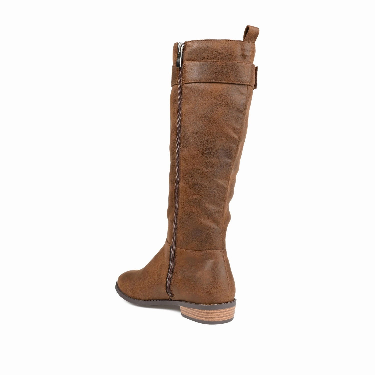 LELANNI KNEE-HIGH BOOTS IN VEGAN LEATHER Knee High Suede Boots
