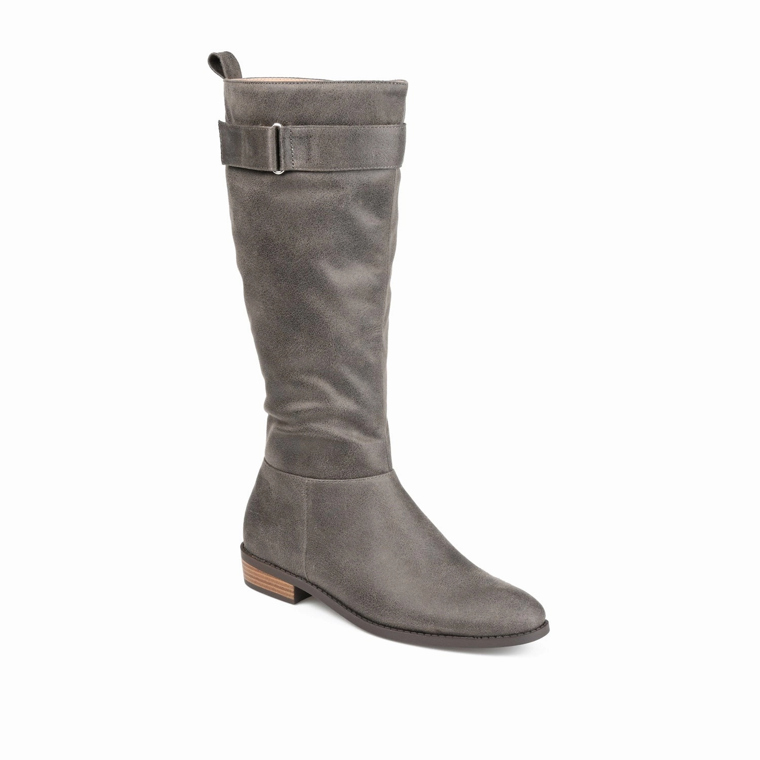 LELANNI KNEE-HIGH BOOTS IN VEGAN LEATHER