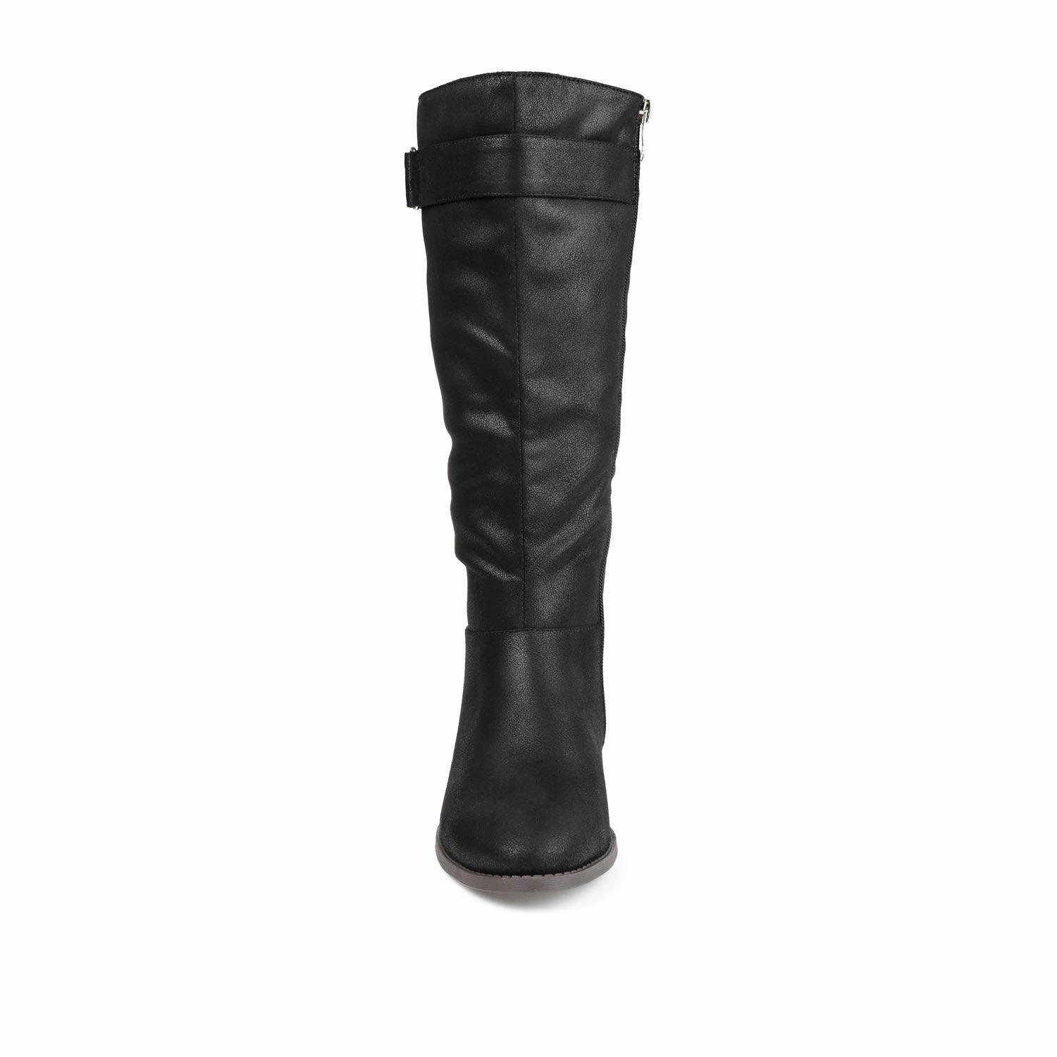 LELANNI KNEE-HIGH BOOTS IN VEGAN LEATHER Knee High Boots With Narrow Calf