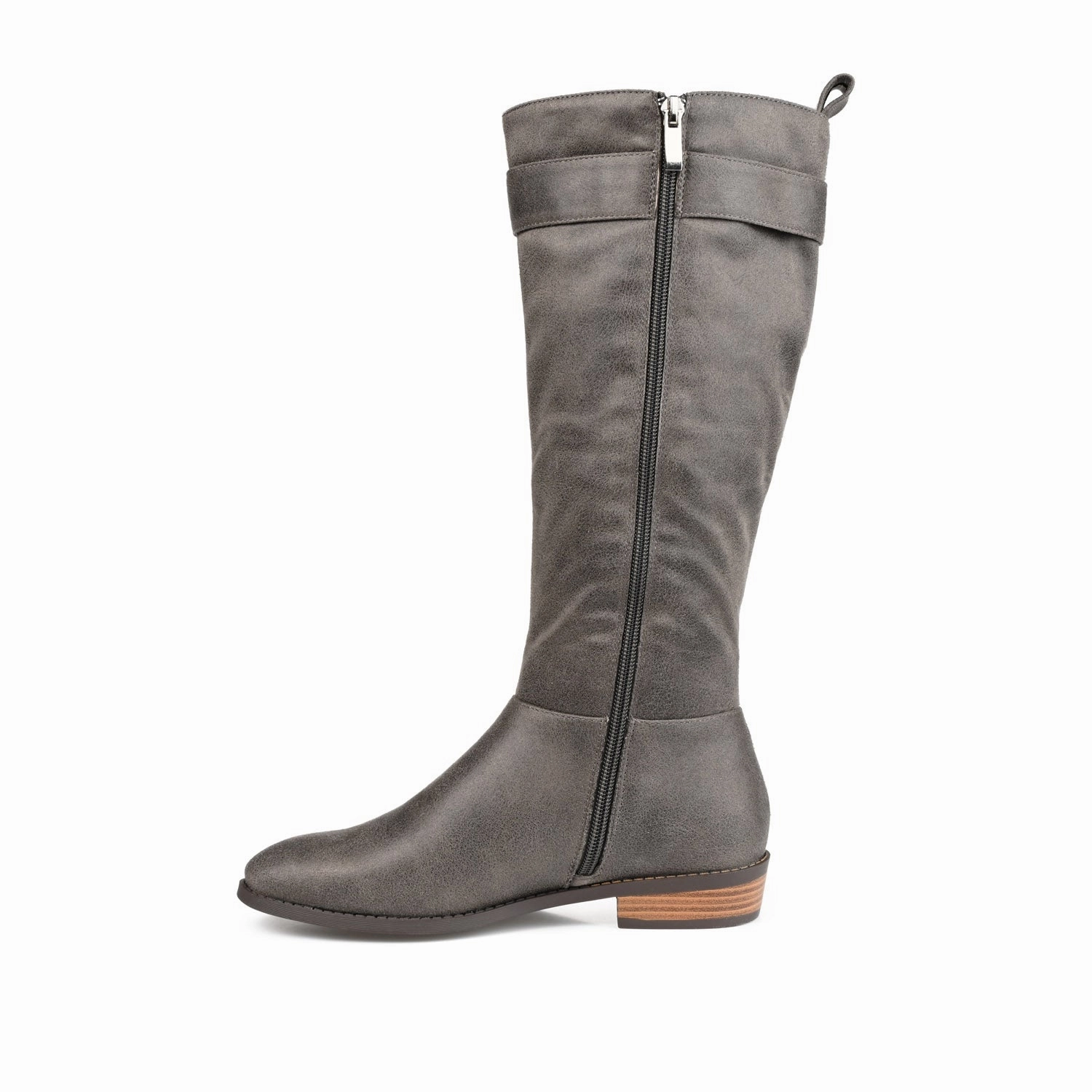 LELANNI KNEE-HIGH BOOTS IN VEGAN LEATHER