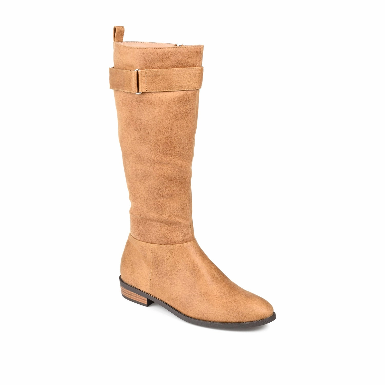 LELANNI KNEE-HIGH BOOTS IN VEGAN LEATHER Boots Suede Knee High