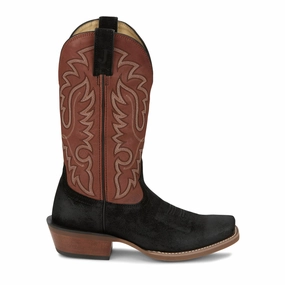 Cowboy Town 13 Inch Square Toe Cowboy Boots Boots Brahma