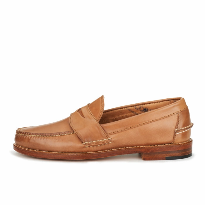 Loafers Casual Outfit Pinch Penny Loafers - Caramel Shell Cordovan