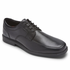 Garson Oxfords Rockport Men's Taylor Waterproof Apron Toe Oxford - Black