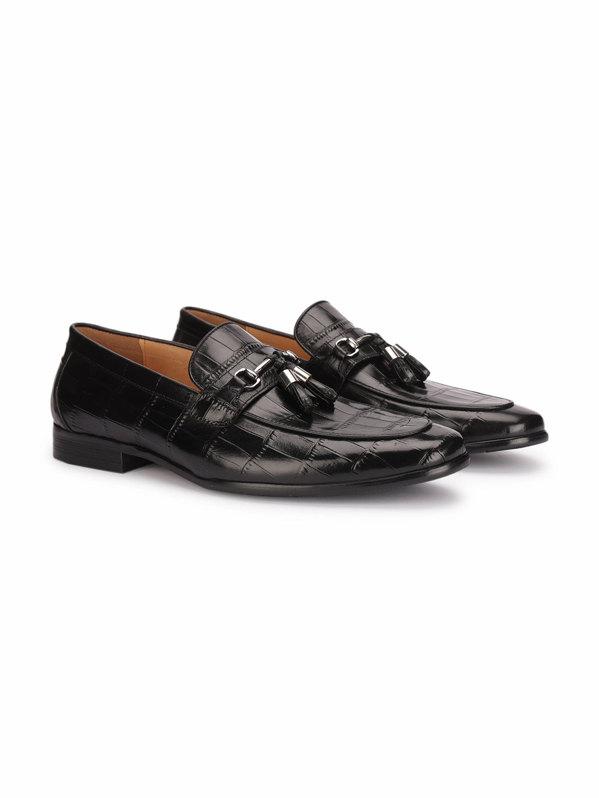 Loafers Club Antonio Luxury Leather Tassel Loafers