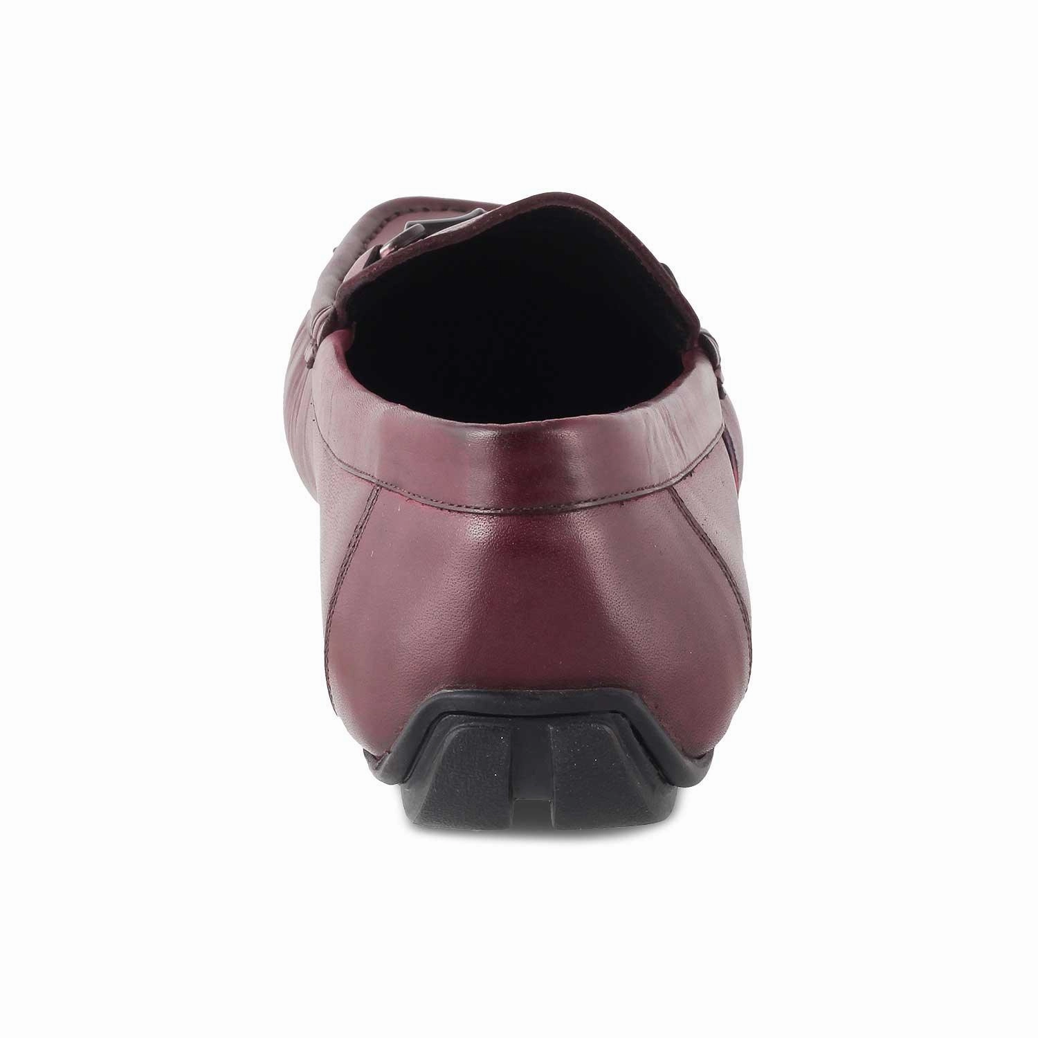 Loafers Jeans The Monacoa Wine Men's Handcrafted Leather Driving Loafers Tresmode