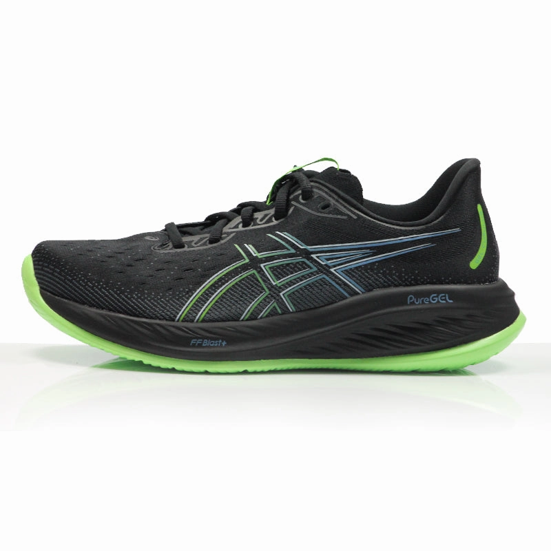 Asics Gel Cumulus 26 Men's Running Shoe - Black/Electric Lime Asics Gel-scram 5 Trail Running Shoes