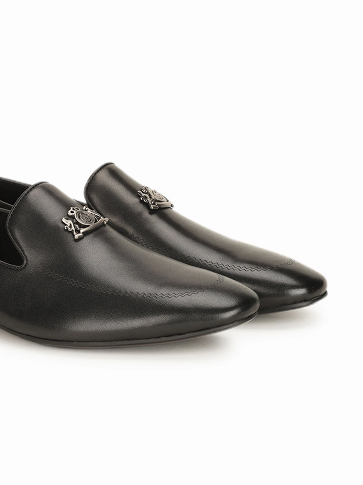 White Prada Loafers Elliot Leather Crown Ethnic Slip-ons