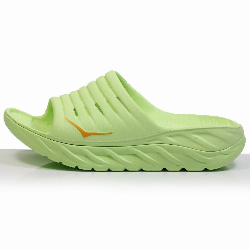 Hoka One One Ora Unisex Recovery Slide - Butterfly/Radiant Yellow Best Running Shoes With A Wide Toe Box