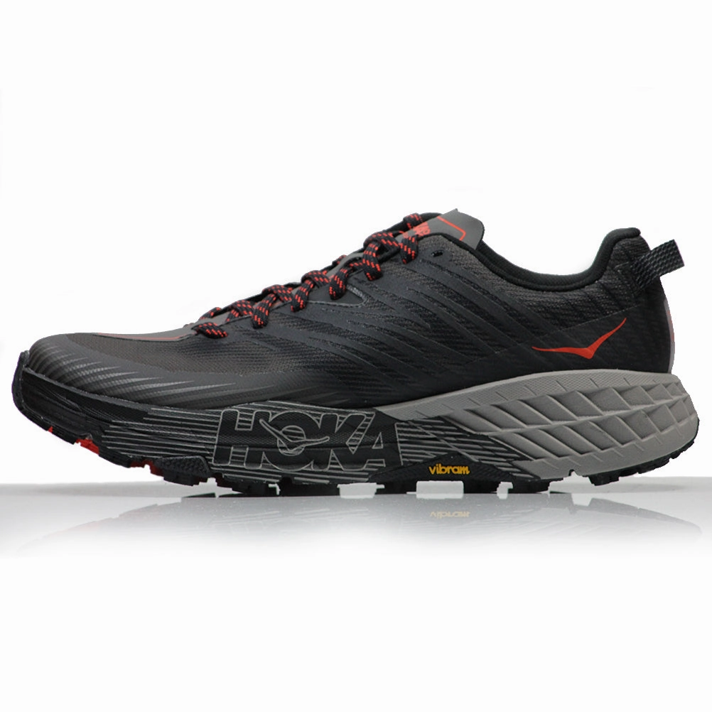 Trendy Running Shoes Hoka One One Speedgoat 4 Men's Trail Shoe - Dark Gull Grey/Anthracite