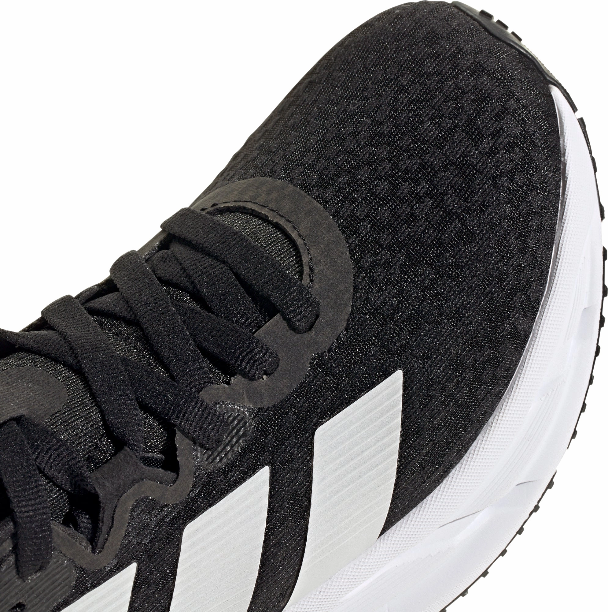 Leather Training Shoes adidas Adistar 4.0 Womens Running Shoes - Black