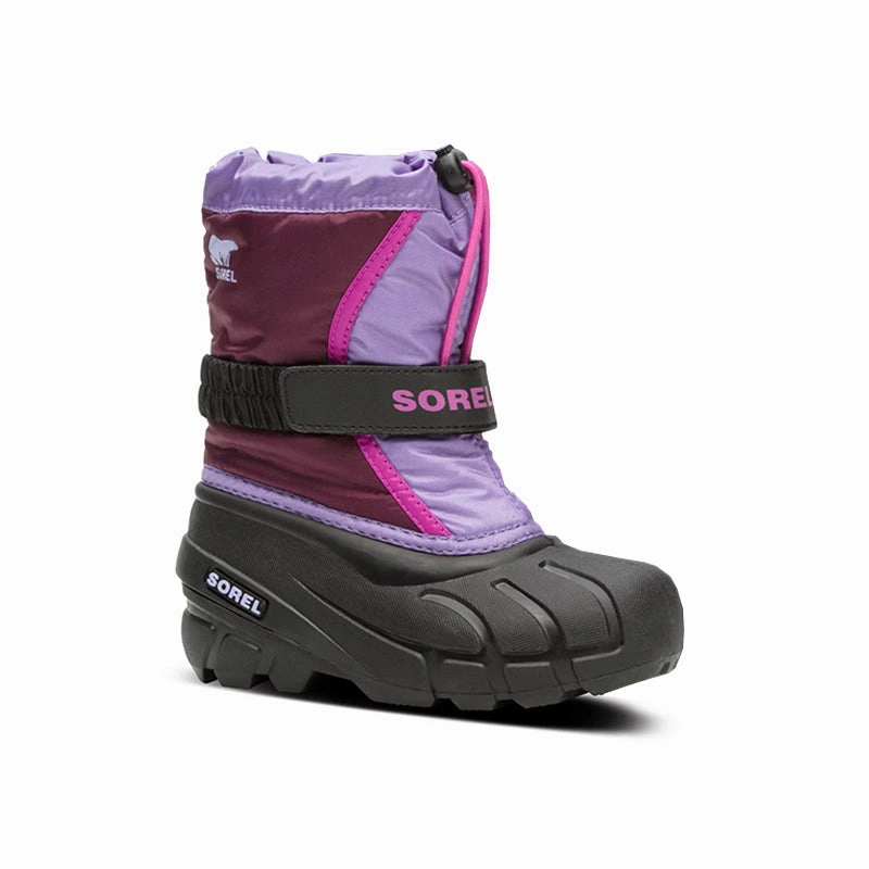 Snow Boots Crampons Kid's Preschool Youth Flurry Purple Dahlia/Paisley Purple