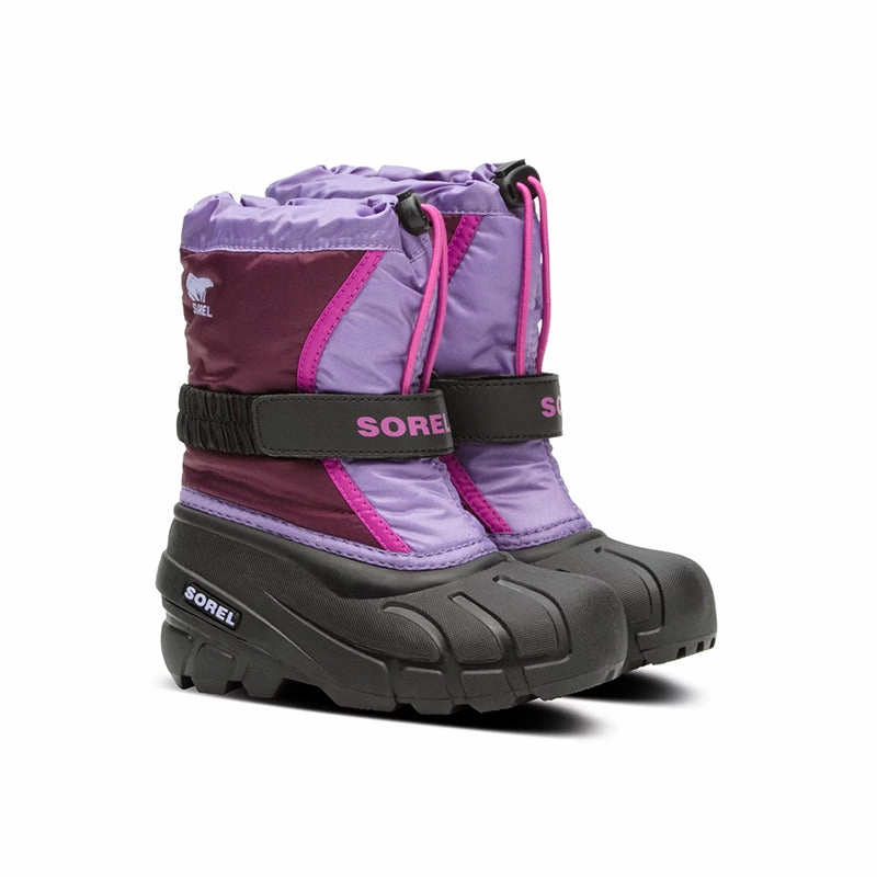 Snow Boots 10.5 Kid's Preschool Youth Flurry Purple Dahlia/Paisley Purple