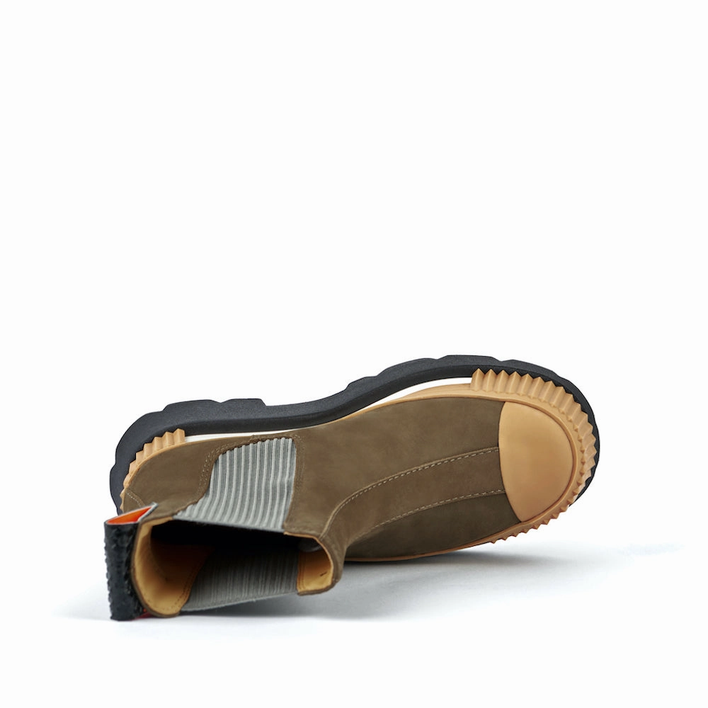 Merino Wool Chelsea Boots ESKER CHELSEA KHAKI