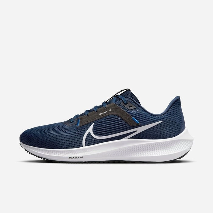 Nike Zoom Shoes Nike Air Zoom Pegasus 40 DV3853-400 Sneaker Men Midnight Navy Road Running Shoes