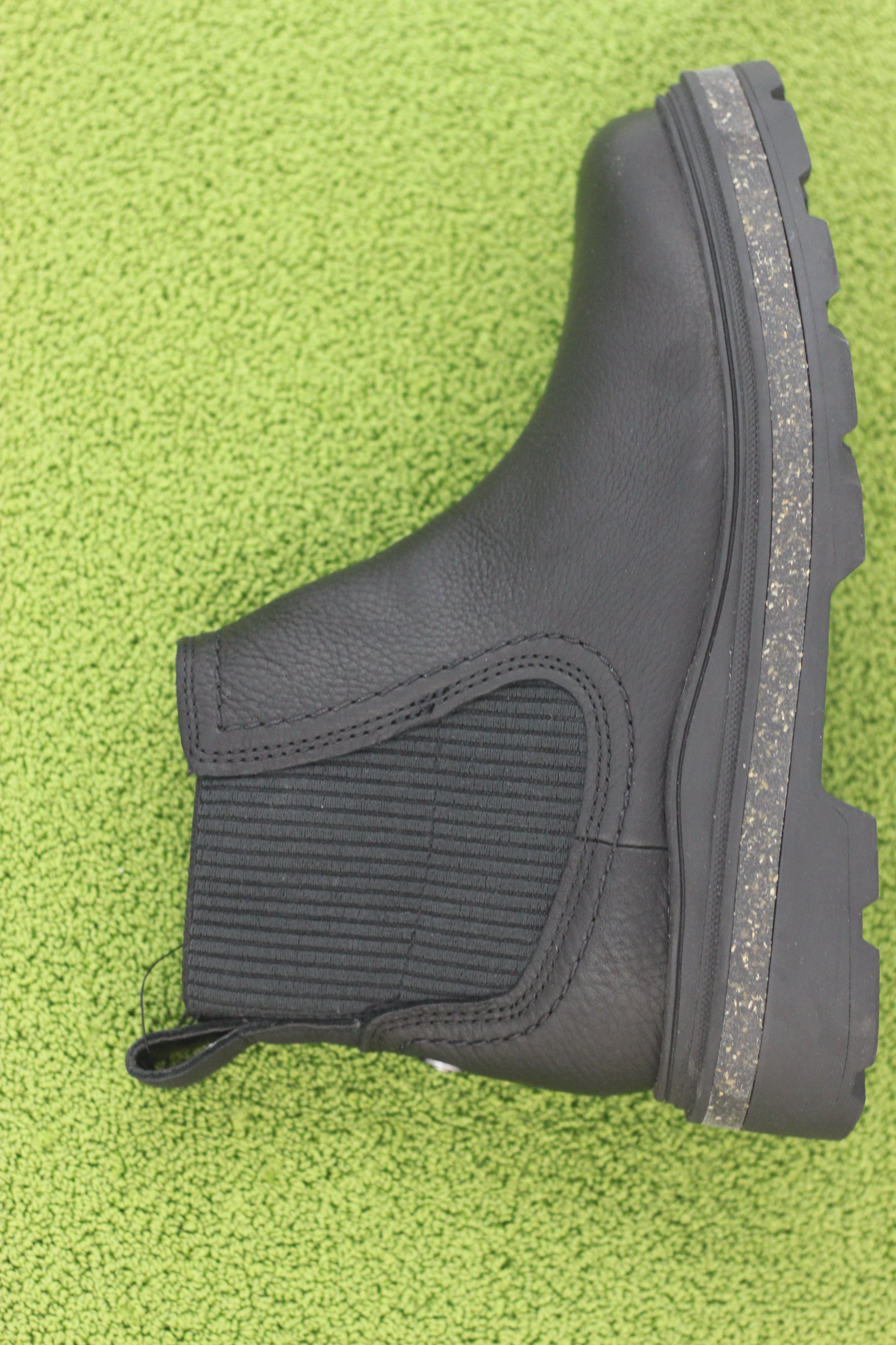 Women's Hencroft Step Boot - Black Leather Weave Chelsea Boots