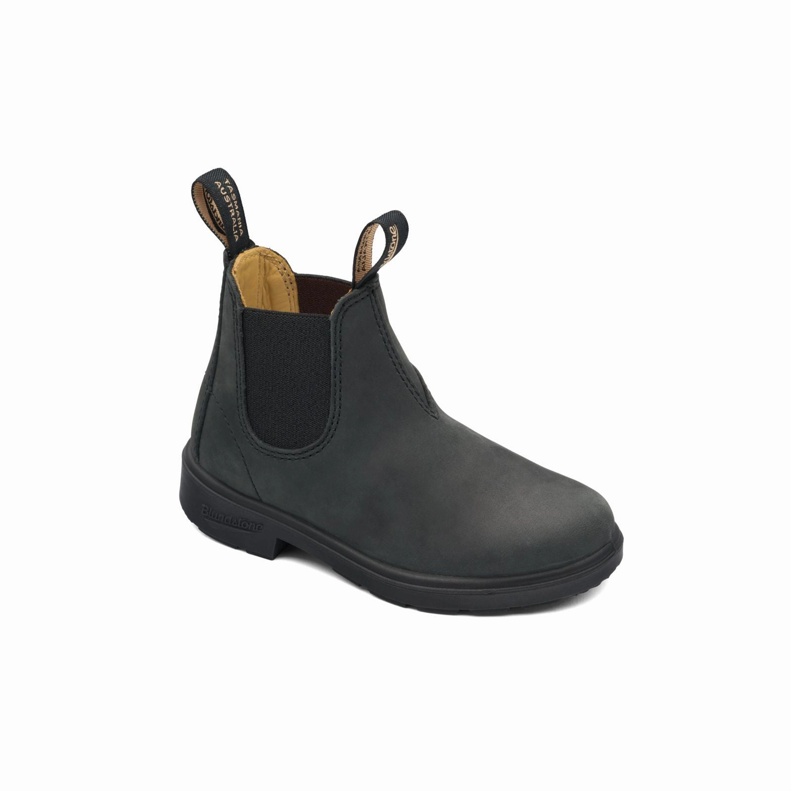 Chelsea Boots With Grip 1325 Kids Rustic Black (Size 7UK-3UK; whole sizes)