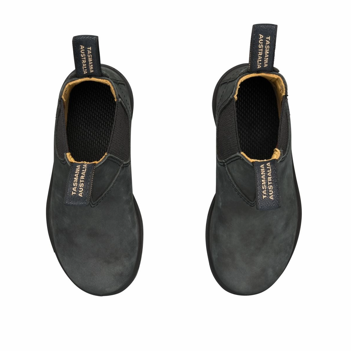 Tall Chunky Chelsea Boots 1325 Kids Rustic Black (Size 7UK-3UK; whole sizes)