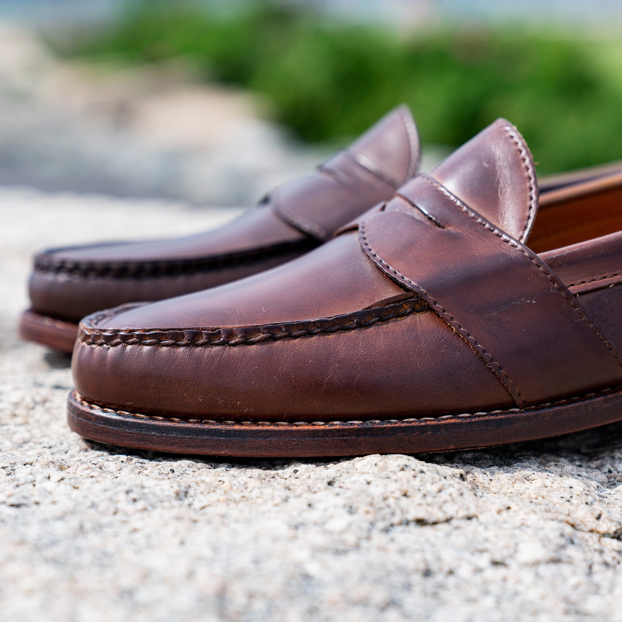 Weltline Penny Loafers - Dark Brown Calf Cute Loafers For Work