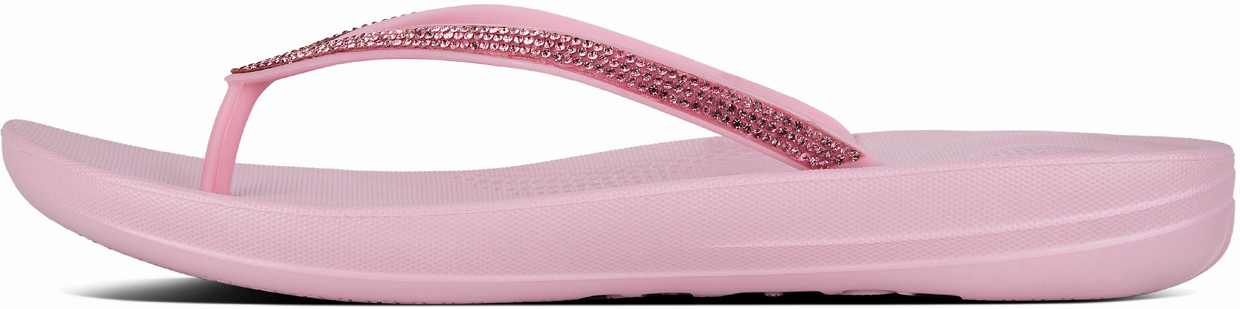 FitFlop Women's Iqushion Sparkle Ergonomic Flip-Flop 1960s Flip Flops