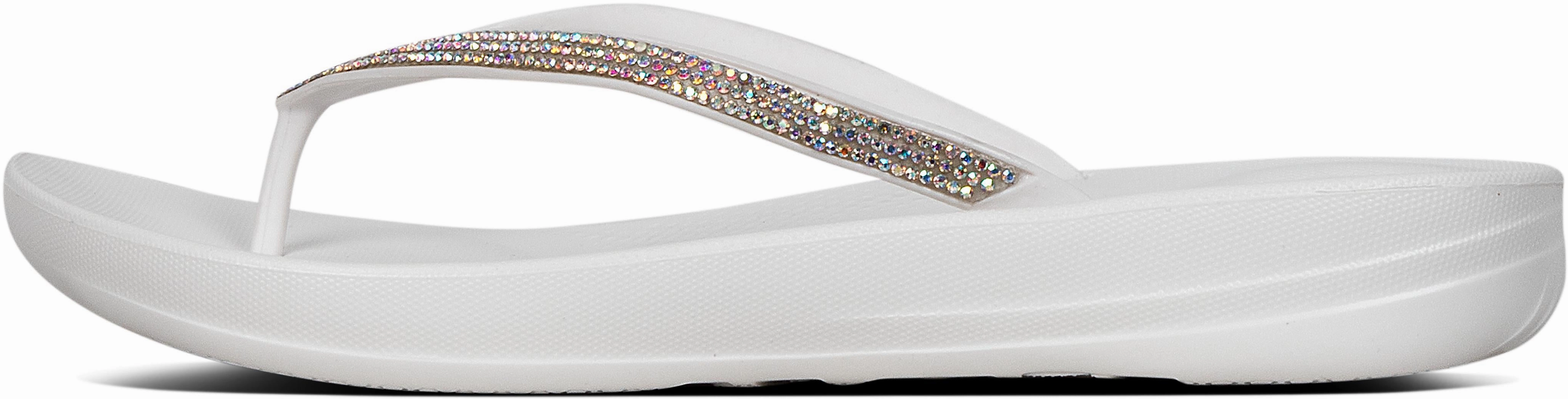 FitFlop Women's Iqushion Sparkle Ergonomic Flip-Flop Water Flip Flops