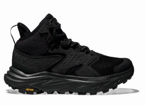 Thursday Boots Hiking HOKA ANACAPA 2(D Width)MID GTX - M-1141633F BBLC - BLACK/BLACK